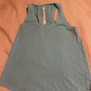 Lululemon Athletica blue racerback Tank Top